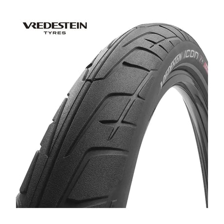 Vredestein 28x2.20 (55-622) icon black reflex thread 28681