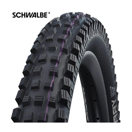 Sammenleggbar band Schwalbe Magic Mary Super Downhill 27,5 x 2,60 65-584 mm - svart