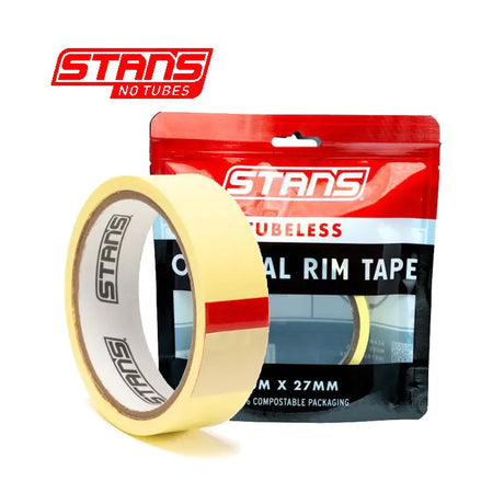 Stans NoTubes Rim Tape Yellow Tape 27mm wide roll 10 meters AS0317