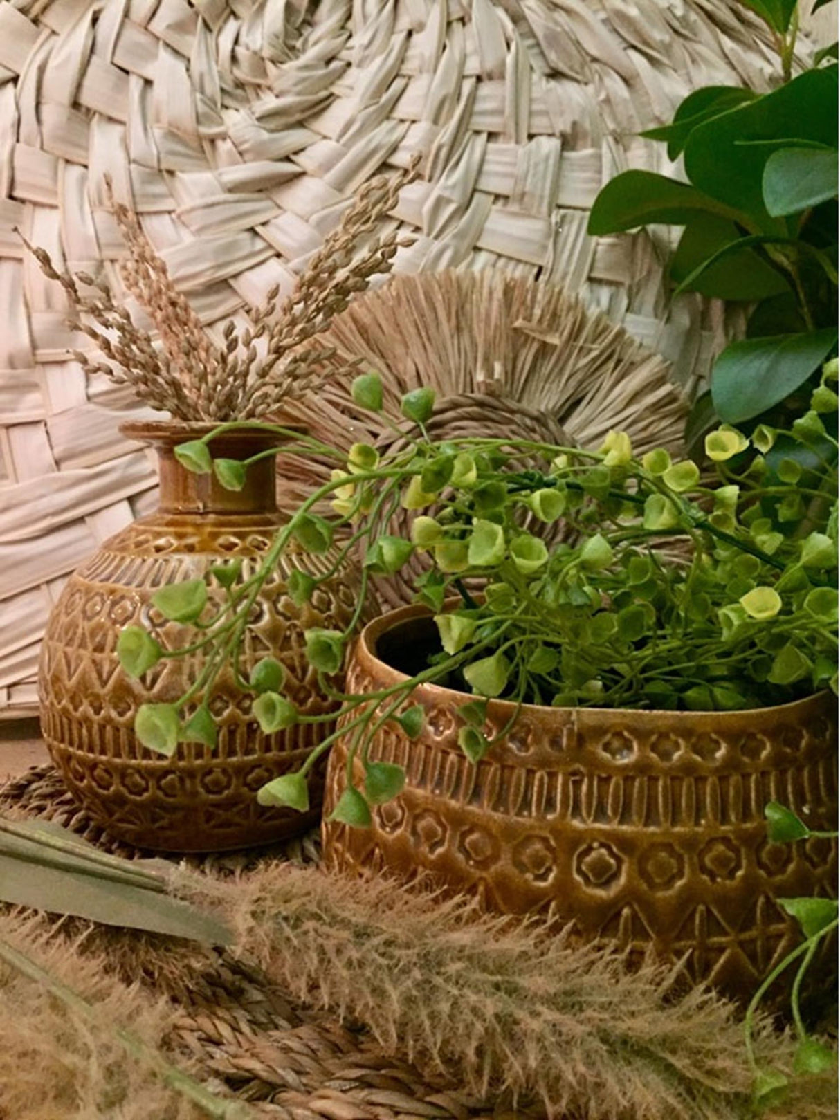 Natural collections dijk natural collections vase ceramic ã˜13.5x16cm