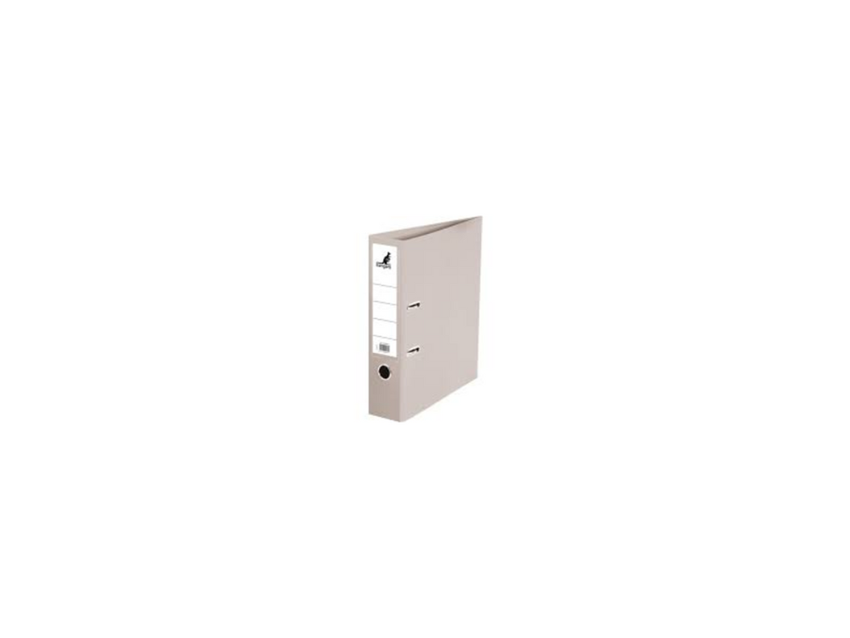 Kangaro-Ordner A4-Format mit 2 Ringen mit Hebelmechanismus 75 mm grau