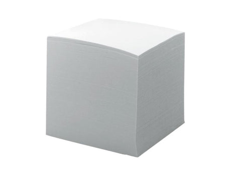 Bloc mémo Kangaro cube 9x9x9cm blanc