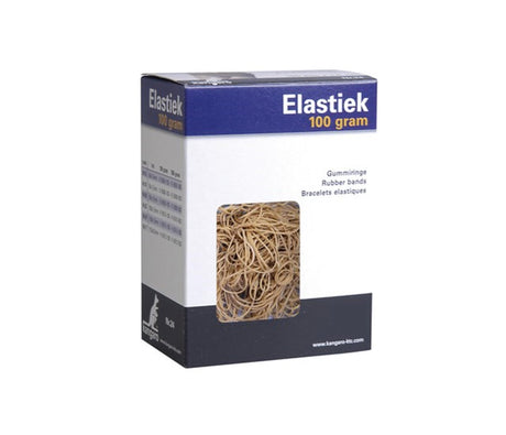 Klokanka elastická - č. 20 - 90 x 1,5 mm - 100 gramov - prírodný