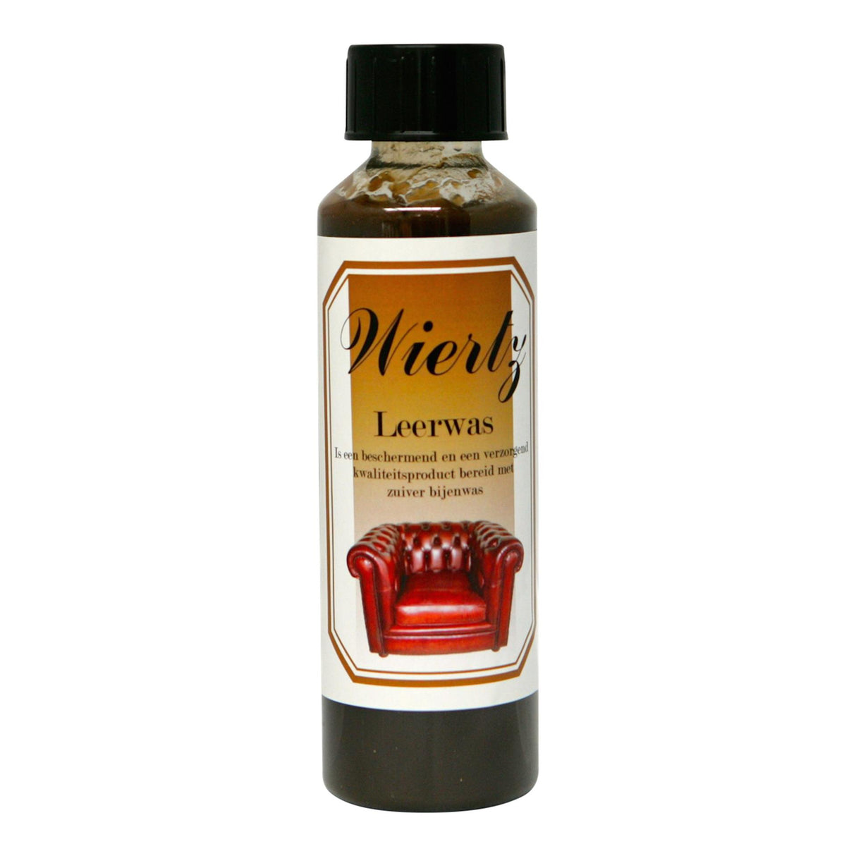Cera de couro Wiertz marrom 250ml