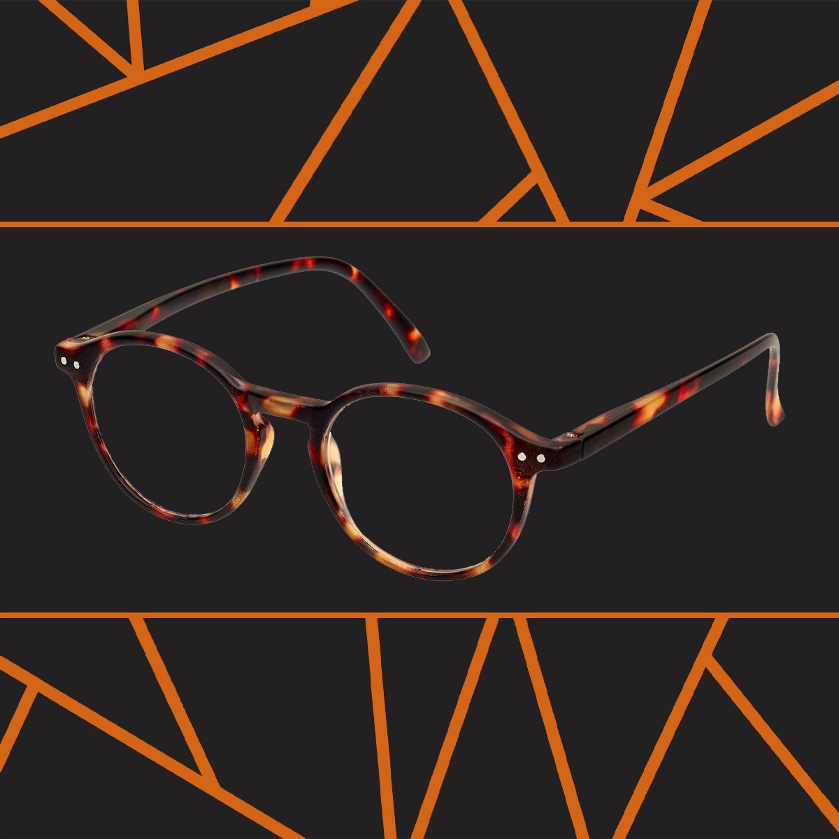 Lunettes de lecture Spectrum Havana modernes vers 3h00