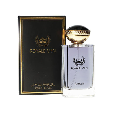 Lamusê by lattafa toaletna voda v pršilu Royale za moške 100 ml