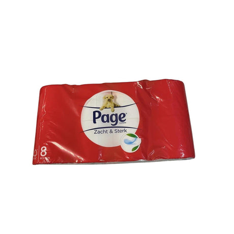 Page toilet paper soft strong 8 roll