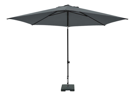 Madison parasol mykanos push-up 250cm grey