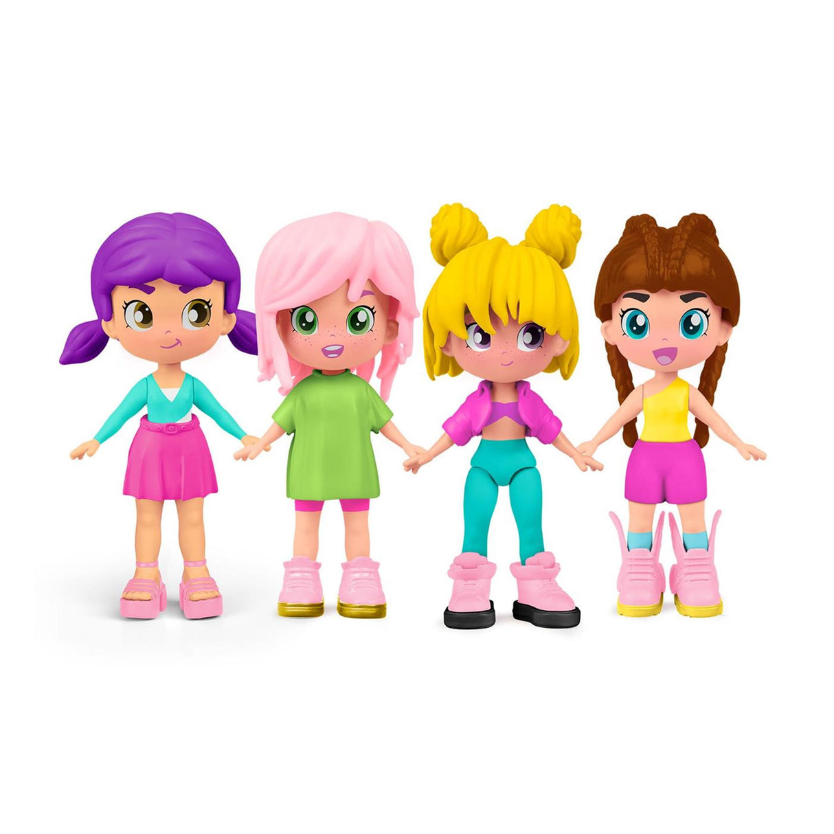 Pinypon toppjente 11cm med deco mini tatoveringer