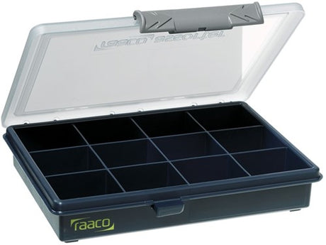 Raaco assortment box assorter, 12 fixed compartments - 136143 - 136143