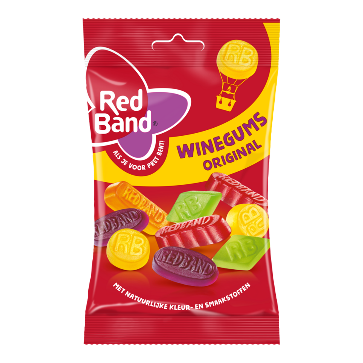 Red band wine gums original (24x90gr)