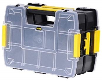 Stanley suitcases sortmaster organizer light stackable - double - stst1-71197 - stst1-71197