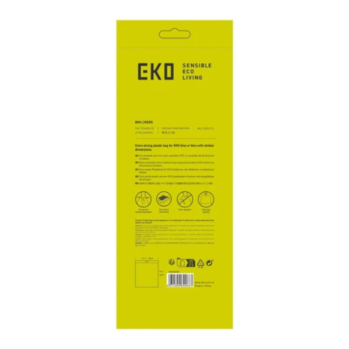 Eko Offallbeutel Typ e 25-35 Liter - Rouleau vun 12 Poschen