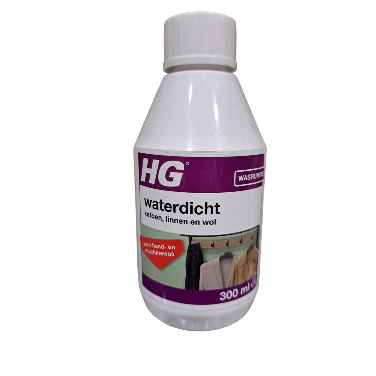 Hg vodeodolná bavlna, ľan, vlna a zmesový textil 300ml