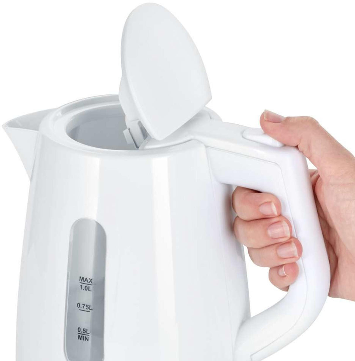Severin vattenkokare vit 1,0 ltr sladdlös 2200w