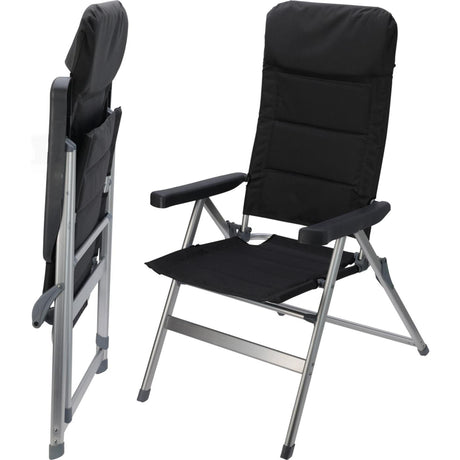 Redcliffs camping chair aluminum 6 positions