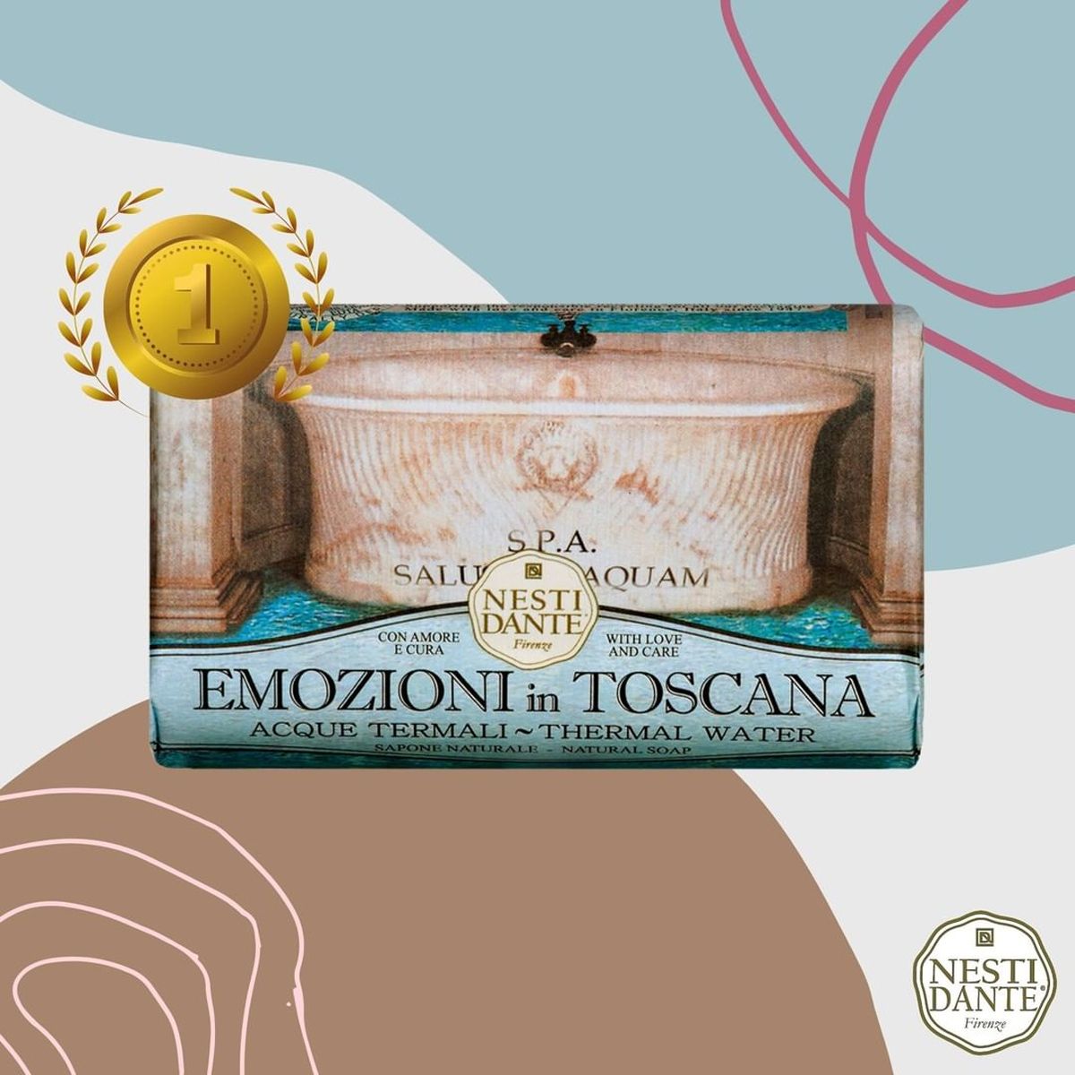 Nesti dante emozioni thermal water soap 250gr.