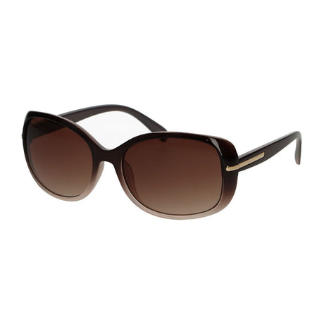 Spectrum sunglasses oval taupe pink brown ladies